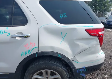 2011 Ford Explorer Xlt из США, поврежденный, VIN 1FMHK8D8XBGA72292